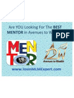 Best Avenues To Wealth Mentor