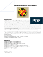 Pathfinder Instructor Certification Seminar Descriptions SPANISH Actualizado Al 2021
