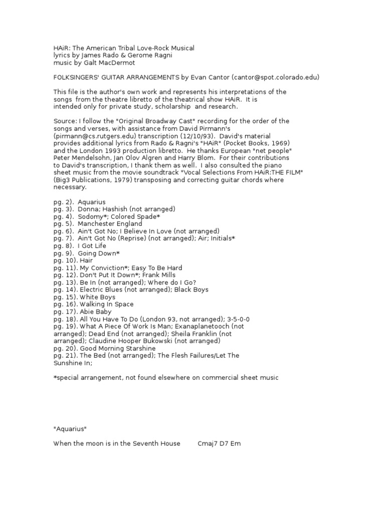 Hair | PDF | Leisure