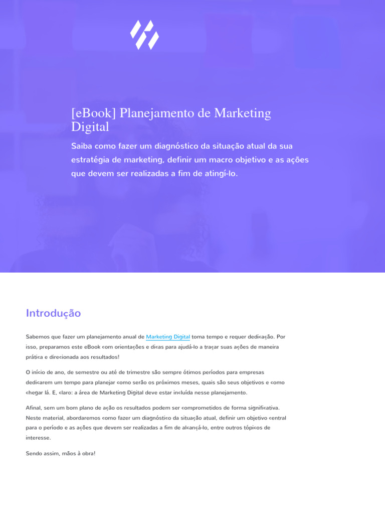Planejamento Estratégico de Marketing Digital | PDF | Marketing ...