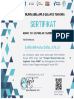 Sertifikat Belajar - Id Sultra