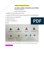 Design Thinking de Serviços