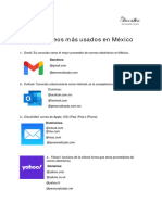 Los Correos Más Usados en México