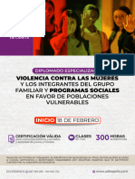 Diplomado Violencia Contra La Mujer y Programas Sociales