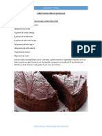 Curso Virtual de Tortas Frías de Chocolate