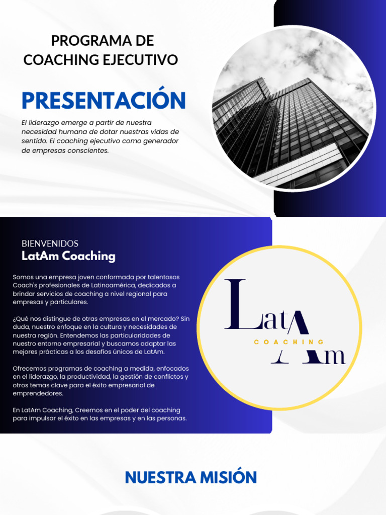Programa de Coaching Ejecutivo 20230808 172353 0000 | PDF | Análisis ...