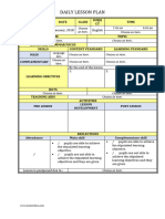 Y1 Y2 Daily Lesson Plan 2018 With Dropdown Menus 1