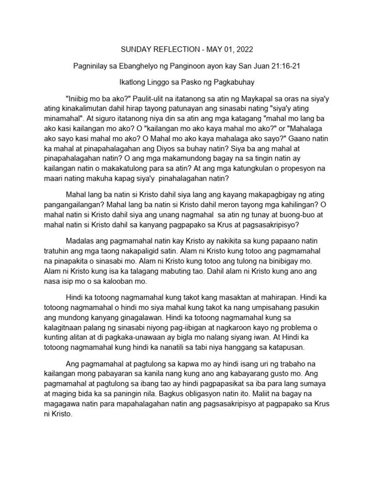 REFLECTION | PDF