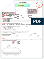 First Term Exam