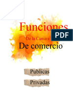 Funciones de Las Camaras de Comercio