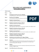 Combined Language Assessment