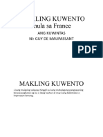 Maikling Kuwento Ang Kuwentas