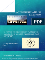 Antropología de Lo Religioso