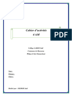 Cahier D'activit - S 4 AM