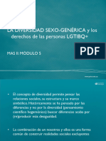 La Diversidad Sexual Modulo 5