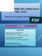 Evaluacion Final de Laboratorio de Liderazgo