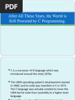 C Programming Presentation