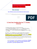 Erros Igrejas Casa.5.Tradicao Tem Que Ser Seguida - Conclusao.b.jennings