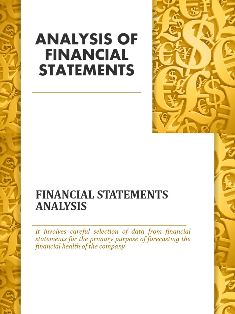 Financial Statement Analysis Guide | PDF | Dividend | Equity (Finance)