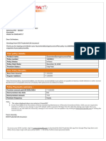 Your Policy Details:: Note: 1. The Values Displayed Above Are Exclusive of taxes/GST 2