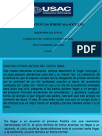 Facultad de Ciencias Juridicas Y Sociales.: Dereho Procesal Civil Ii