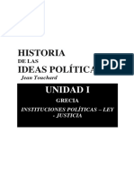 GRECIA Jean Touchard HISTORIA DE LAS IDEAS POLITICAS