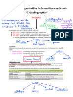 TP Cours Cristallographie Partie Cristaux Métalliques