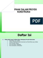 Pihak Yang Terlibat Dalam Proyek