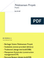 Project Delivery Methods-Organisasi Proyek