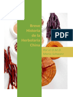 Breve Historia de La Herbolaria China