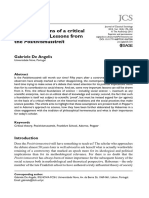 De Angelis 2015 The Foundations of A Critical Social Theory Lessons From The Positivismusstreit
