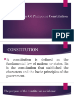 The Evolution of Philippine Constitution