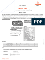 Geografía-Semestral UNI 2022 II-Semana 2-Relieve Peruano II (Andino-Amazónico) (Guía de Clase-Práctica)