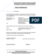 Surat Keterangan Bu Agung