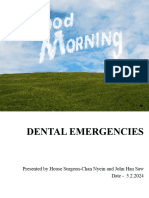 Dental Emergency Chan Nyein