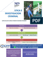 Criminalistica e Investigacion Criminal