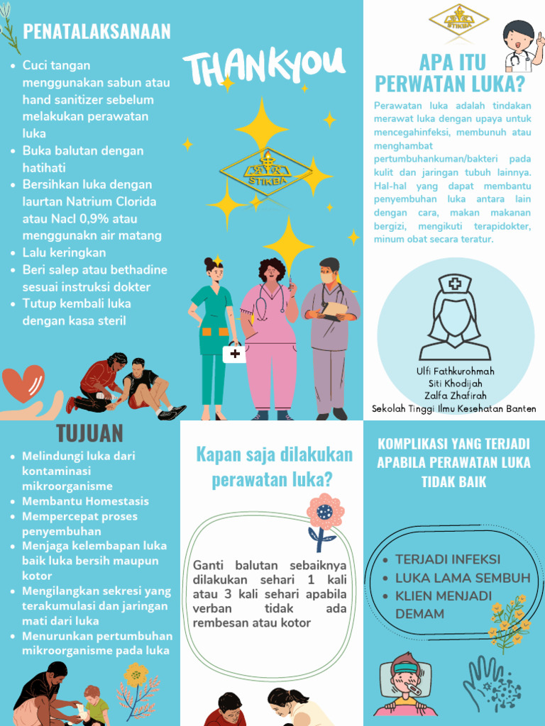 Leaflet penkes perawatan luka pdf