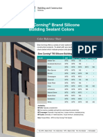 Dow Corning Silicone Building Sealant Colors