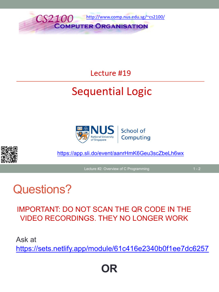 Sequential Logic and Flip-Flop Design | PDF | Computer Data Storage ...