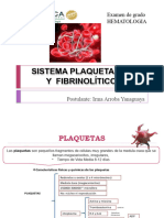 3.sistema Plaquetario de La Coagulacion y Fibrinolitico