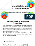 Radiation Safety and Ethical Considerations