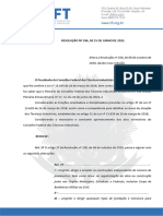 Resolucao No 186.2022 Proposta de Alteracao Da Resolucao No 108.2020