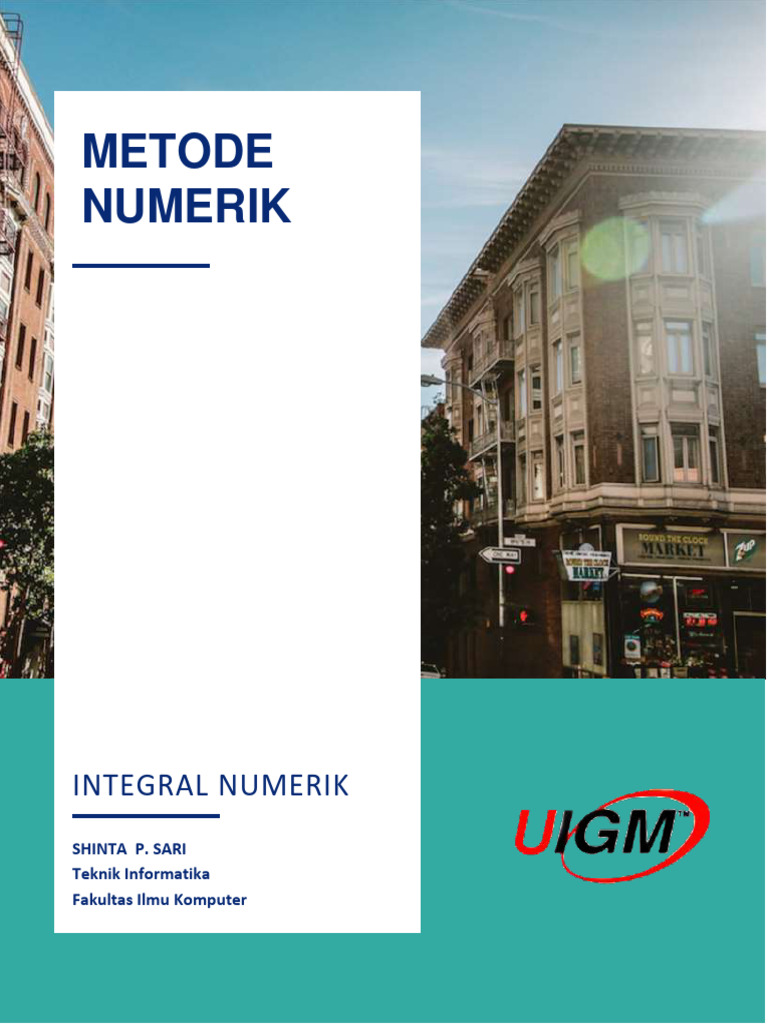 Metode Integral Numerik Pdf