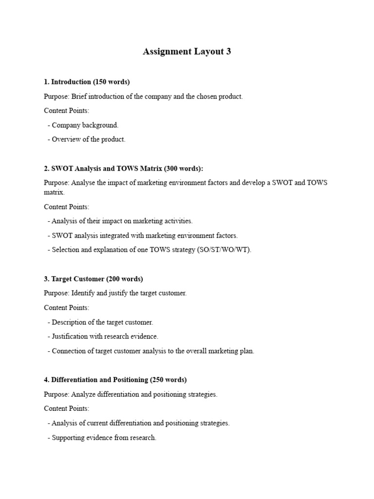 Assignment 3 - Layout (Personal) | PDF