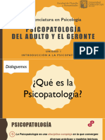 Power Unidad 1 - Psicopatología Del Ad. y Geronte - Prof. Dayana Amante - 2023