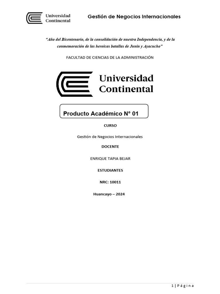 Negocios Internacionales y Globalización | PDF | El comercio ...