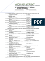 First Quarter Summative Assessment Applied Economics