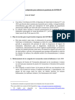 Anexo 3. Medidas Adoptadas para Enfrentar La Pandemia de COVID-19