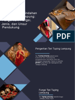Pesona Dan Keindahan Tari Tuping Lampung: Pengertian, Fungsi, Jenis, Dan Unsur Pendukung