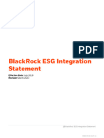 BlackRock ESG Integration